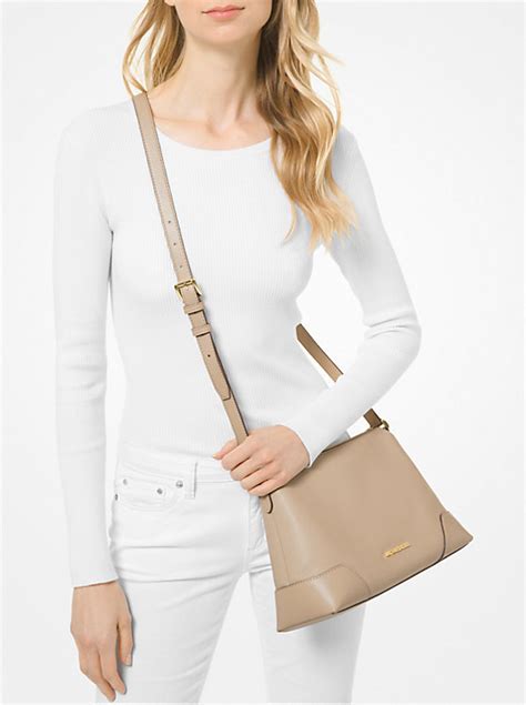 Michael Kors Crosby Medium Pebbled Leather 